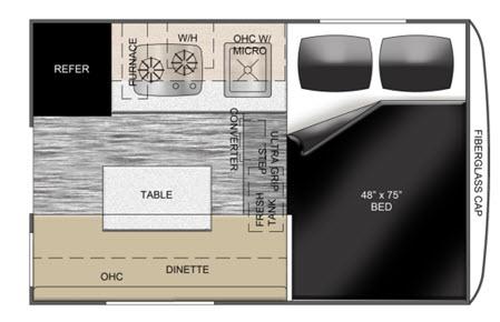 Caravane portée de marque Travel lite rv à vendre à Lanoraie