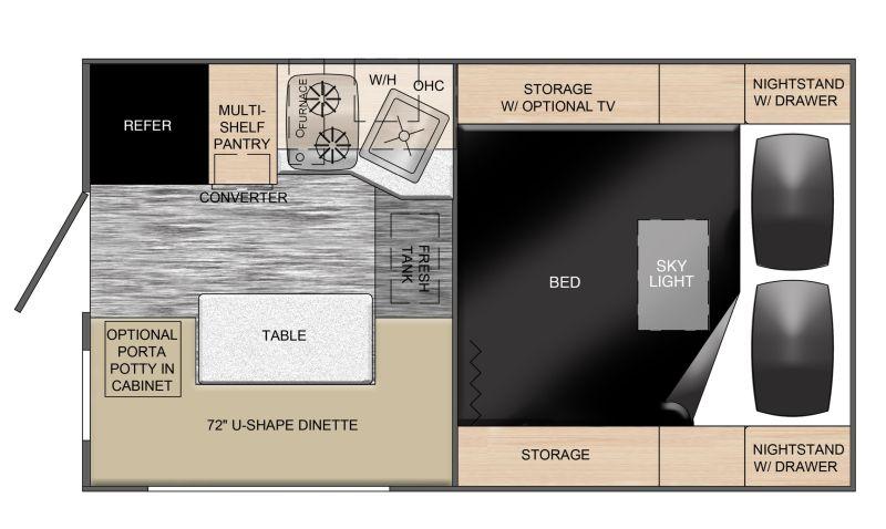 Travel lite rv Caravane portée for sale in Lanoraie