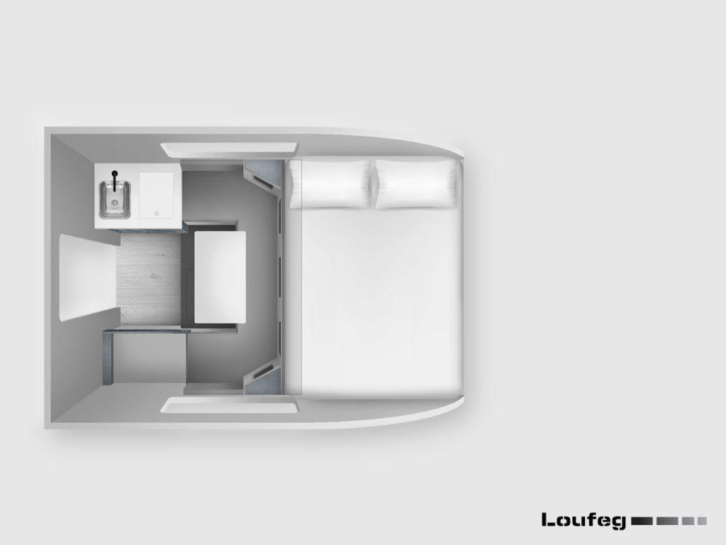 Caravane portée de marque Bbi à vendre à Lanoraie